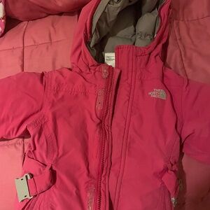 North face girls winter ski coat